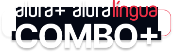 Combo plus Alura plus e Alura lingua